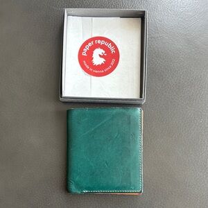 Paper Republic Petrol Blue Wallet